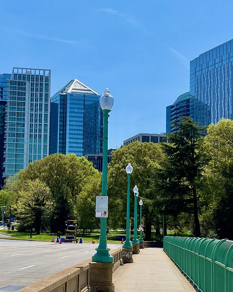 The Rosslyn skyline from Key Bridge